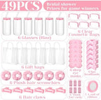 48 Pcs Baby Shower Game Prizes Gift Set for Guests, Pink - Image 2