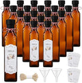 Queekay 20 Pack Mini Swing Top Glass Bottles by Queekay