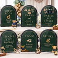 Vercraft 6 Pcs Luxury Equestrian Bear Baby Shower Table Decor by Vercraft