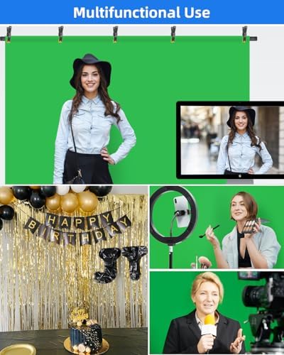 Hemmotop T-Shape Photo Backdrop Stand Portable 7x5ft (HxW) - Image 5