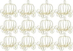 ABOOFAN 12 Pack Gold Pumpkin Carriage Centerpieces for Tables by ABOOFAN
