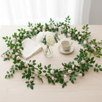 2PCS x 6FT Rose Garland Artificial Flower Vine for Home Decor, Champagne - Image 5