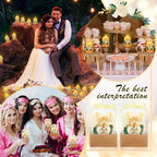 Tujoe 24 Pcs Baptism Party Favors Candles, LED Tea Lights Gift Boxes - Image 6