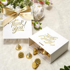 DOYIDE 120 Pack Small Thank You Gift Bags, Party Favor Bags with Bow Ribbon - Image 2