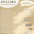 OurWarm Acrylic Balloon Stands for Table Centerpieces, 10 Pack 31.5 Inch - Image 3