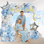 Over The Moon Baby Shower Decorations, All-in-One Set for 25 Guests - Image 4