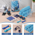 85Pcs Baby Shower Prizes for Men, 8 Sets Winner Gifts with Multi-Tool Pen, Screwdriver, Tape Measure, Bottle Opener, Keychain, Cleaning Cloth & Gift Bags for Winner Bachelor Party Favors (85) - Image 4