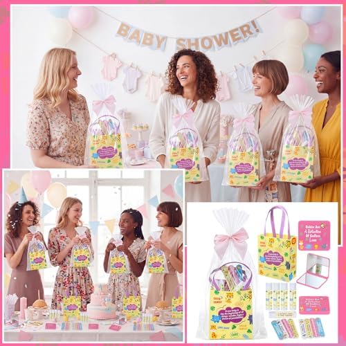 Qunclay 12 Set New Mom Gift Kit Bulk, Safari Animals Baby Shower Favors - Image 5