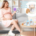 Threlaco 20 Pcs Bear Baby Shower Favor Candle Glass Jar - Image 4