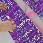 AOFUN Custom Wrapping Paper - Happy Anniversary, Birthday & - Personalized Picture Design - 5 Rolls, 58" x 23" Each - Image 4