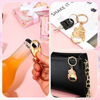 Sieral 24 Pcs Baby Shower Bottle Opener Party Favor for Guest Gold Keychain Gifts Decorations Souvenirs for Girls Boys Baby Birthday Gender Wedding Reveal Bridal Party Decor (Girl) - Image 5