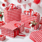 Landhoow Gift Bags Large Party Favors Reusable Tote Non Woven Candy Totes for Birthday Party Supplies(16.6" x 13" x 7.1") - Image 5