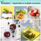 VERONES 40 PACK Mason Jars, 4OZ Canning Jars With Regular Lids and Bands - Image 6