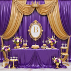 30ftx10ft Shimmer Purple Sequin Backdrop Curtain for Parties-Thick Wrinkle Free Glitter Backdrop Drapes Photo Back Drop Curtains for Birthday Wedding Halloween Photography Background-6 Panels 5x10ft - Image 3