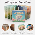 Baptism Gifts for Boy or Girl - 10” Praying Lamb Plush 5-Piece Keepsake Set - Image 6