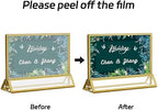 7x5 Acrylic Gold Picture Frames 8 Pack, Table Number Holders - Image 3