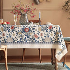 patdrea Designer Vintage French Tablecloth,Rectangular,110"x63" - Image 2