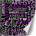 AOFUN Custom Wrapping Paper Personalized Name Text Gift Wrap Funny Wrapping Paper Birthday Best Wrapping Paper Christmas Christmas Paper Wrap 5 Rolls 58" x 23" - Image 3