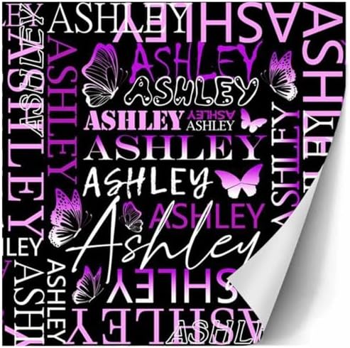 AOFUN Custom Wrapping Paper Personalized Name Text Gift Wrap Funny Wrapping Paper Birthday Best Wrapping Paper Christmas Christmas Paper Wrap 5 Rolls 58" x 23" - Image 3
