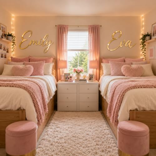 Custom Acrylic Name Sign, Personalized Dorm Room Decor for College Girls - Image 3