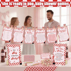 Sabary 428 Pcs She's Ready to Pop Baby Shower Games Set-8 Games - Image 5