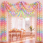 TaoBary Pastel Party Decorations 400 Extra Paper Chain by TaoBary