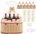 6 Set Baskets for Gifts Empty,Foldable Woven Basket for Gifts with Handles by Unknown
