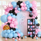 284Pcs Free Throws or Pink Bows Gender Reveal Decorations, Serve 20 Guests - Image 7