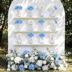 36 Pcs Artificial Flowers Table Centerpiece, Hydrangea, Clear - Image 7