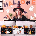 CHENGU 6 Pack Halloween Storage Bins Collapsible Halloween Baskets for Gift - Image 6