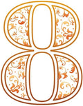 Numeric Design Table Number Cards Double Sided Party Table Numbers for Reception Baby Shower Anniversary Birthday Bridal Party 5x7 100 Pcs by Unknown
