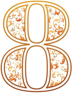 Numeric Design Table Number Cards Double Sided Party Table Numbers for Reception Baby Shower Anniversary Birthday Bridal Party 5x7 100 Pcs by Unknown
