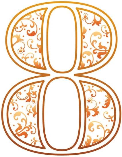 Numeric Design Table Number Cards Double Sided Party Table Numbers for Reception Baby Shower Anniversary Birthday Bridal Party 5x7 100 Pcs by Unknown