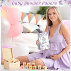 Marsui 136 Pcs Baby Shower Blocks to Decorate Game Kit, Butterfly - Image 6