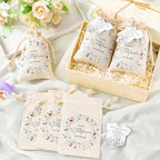 Fumete 50 Sets Wildflower Baby Party Favors for Guests, Wildflower - Image 4