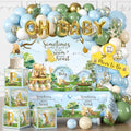 Classic Bear Baby Shower Decorations Boy Blue Oh Baby Decorations Kit by cocomigoPartyHome