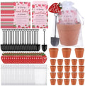 50 Sets Strawberry Baby Shower Favors for Berry Sweet Baby In Bloom Theme by Yiphates