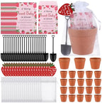 50 Sets Strawberry Baby Shower Favors for Berry Sweet Baby In Bloom Theme by Yiphates