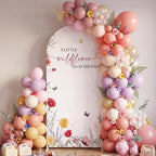 Hunnmingre a Little Wildflower is on the Way Baby Shower Arch Cover Decor - Image 6
