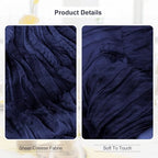 6 Pack Navy Blue Cheesecloth Table Runner 35x120 Inch 10Ft Rustic Gauze Cheese Cloth Table Runner Sheer Cheesecloth Table Runners for Wedding Party Bridal Shower Decoration - Image 2