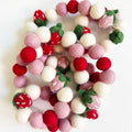 Strawberry Garland, Strawberry Banner Birthday Decorations, Classroom Decor by PinkPopParty