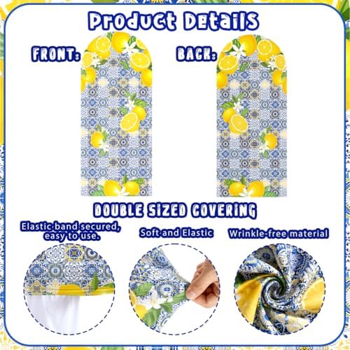Serencatcher 7.2ft 6ft Main Squeeze Bridal Shower Arch Backdrop Covers 2pcs - Image 3
