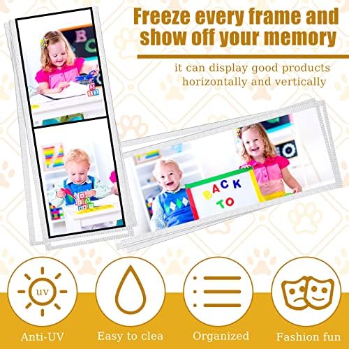 Karenhi Magnetic Photo Booth strip Frame Picture Frame 2 x 6, 400 Pcs - Image 4