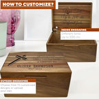 Customized Memorial Box Unique Sympathy Gift, In Memory of Loved One Gifts - Image 5