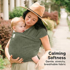KeaBabies Baby Wrap Carrier, All in 1 Original Baby Carrier(Forest Berries) - Image 3