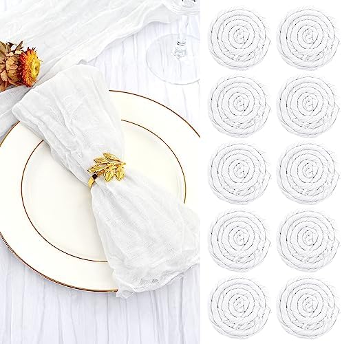 fani 100 Pack Gauze Cheesecloth Napkins, 20 x 20 in, White by fani