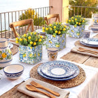 Amyhill 6 Pcs Summer Capri Lemon Table Centerpiece Tile Box - Image 2