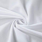 Suppromo 9ft White Table Skirt Tulle Tutu Table Skirt for Rectangle Tables White Ruffle Table Cloth for Wedding Bridal Shower Baby Shower Baptism Birthday Party Banquet Decoration(L9(ft) H 30in) - Image 6
