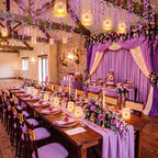 28 Pcs Princess Sun Hanging Lanterns DIY Set Purple Princess Hanging Banner - Image 5