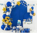 6,6.6,7.2FT Arch Backdrop Stand and Cover Set (Royal Blue) - Image 6